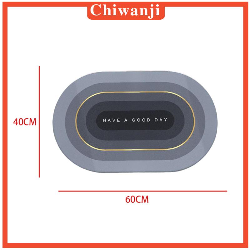 Thảm Cao Su Mềm Nhanh Khô Lót Lối Đi Nhà Bếp Kích Thước 60x40cm