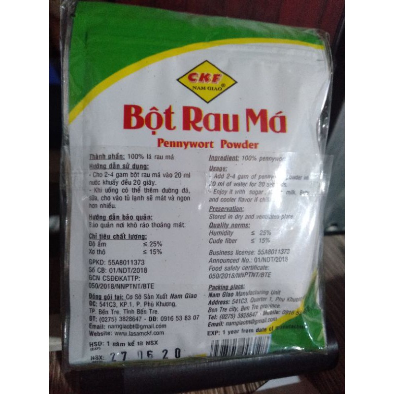 BỘT RAU MÁ CKF NAM GIAO