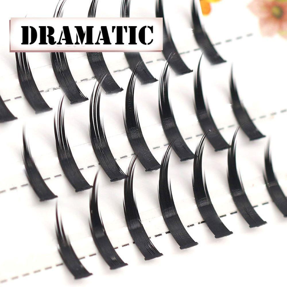 Hộp 42 Cụm Lông Mi Giả Tự Nối Mi Thời Trang Cho Nữ