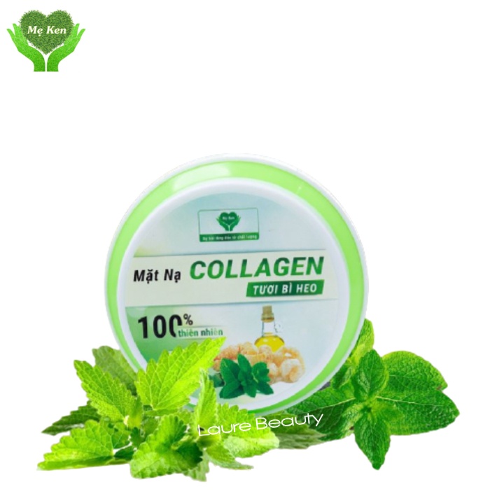 Mặt Nạ Collagen Tươi Bì Heo Mẹ Ken Dưỡng Trắng Mịn Da, Sạch Mụn Cám, Mụn Đầu Đen, Da Sần 200ml
