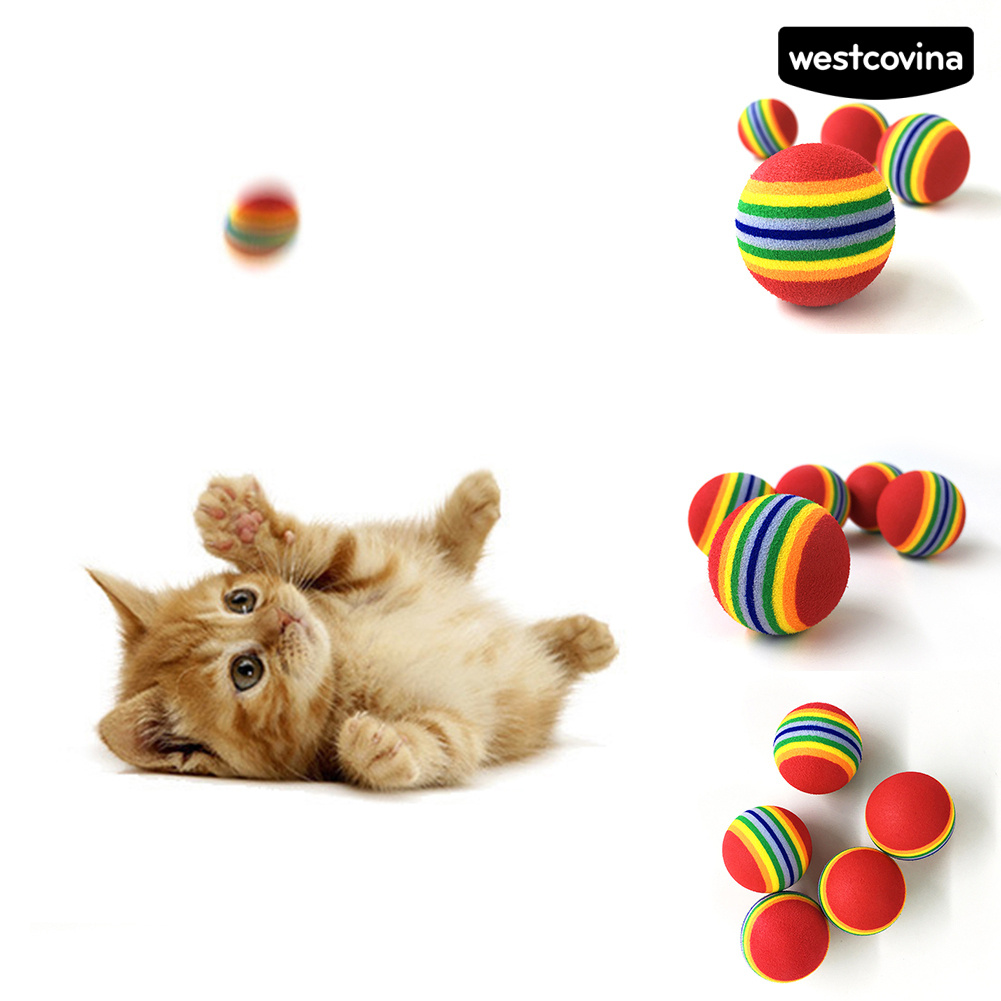 Đồ Chơi Bóng Gặm Hình Cầu Vồng Vui Nhộn Cho Thú Cưng