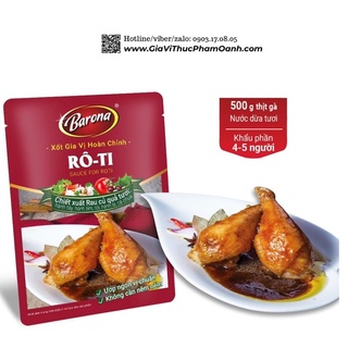 Gia vị hoàn chỉnh RÔ TI (1 gói ướp 500gr thịt)