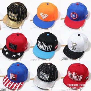 Mũ lưỡi trai che nắng phong cách hiphop kiểu màu xuân thu năng động đáng yêu dành cho bé