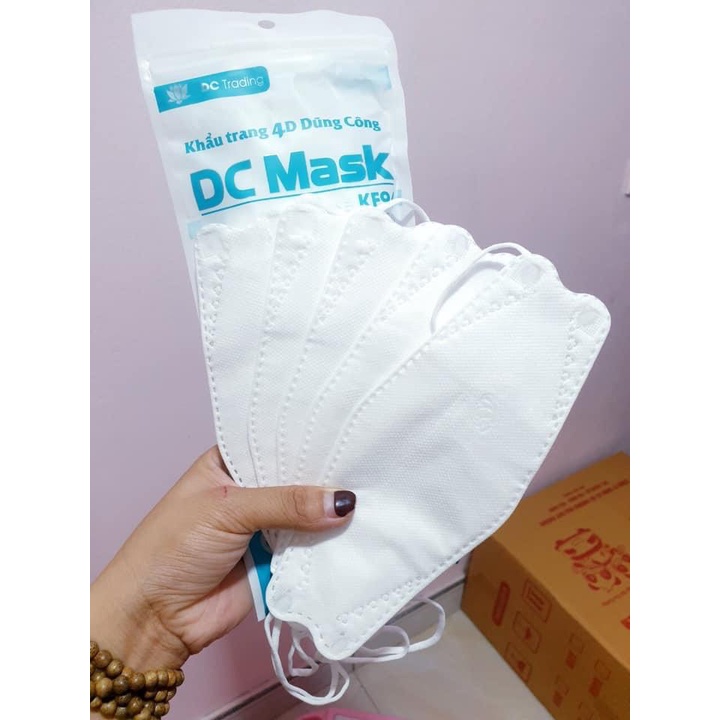 [Bán Sỉ] Thùng 300c KHẨU TRANG 4D MASK Duy Khánh KF94 TIÊU CHUẨN HÀN QUỐC GÓI (10c)