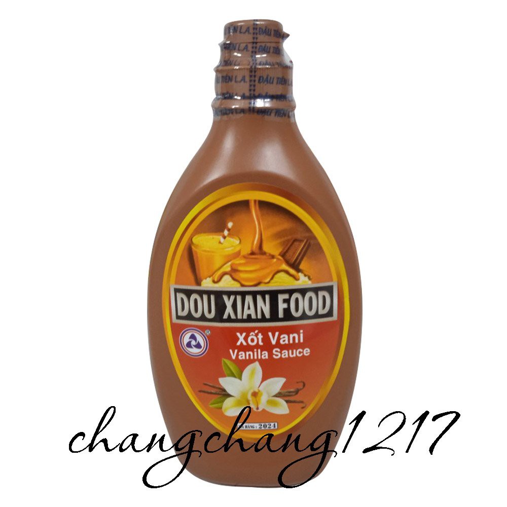 Sốt Topping Dou Xian Hàng Huy  Chai 700ml