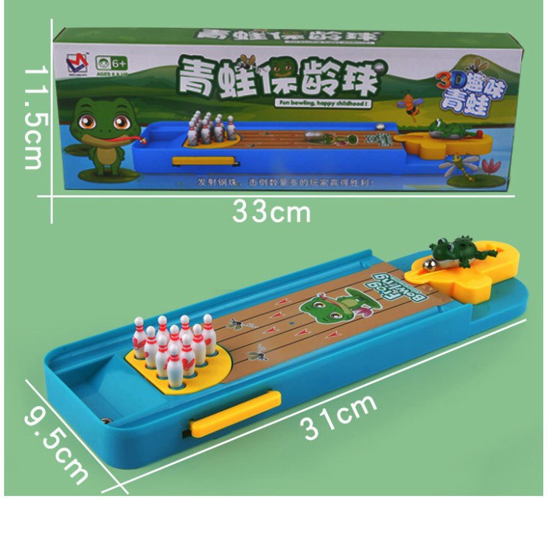 Bộ Đồ Chơi Bowling Mini Ếch Con Cho Bé