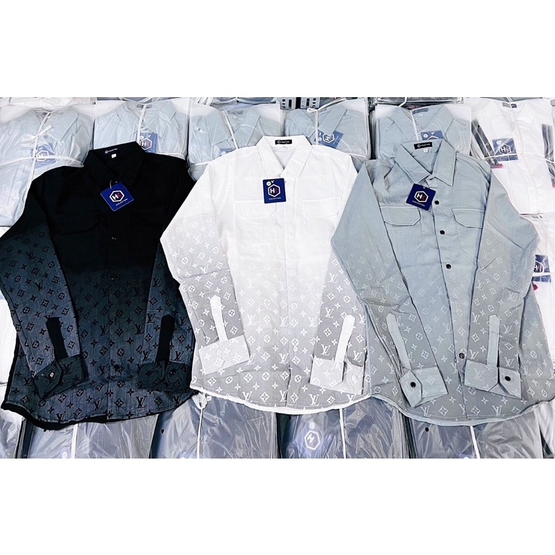 Sơ mi loang nam nhiều màu