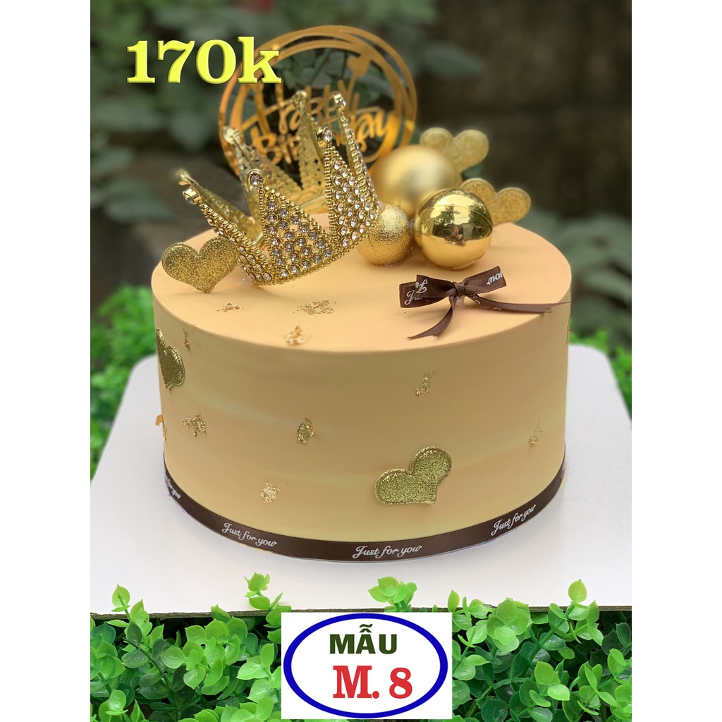 Bánh gato - bánh mô hình-mẫu nơ đen M8