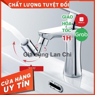 [Hàng loại 1] Đầu nối vòi nước tăng áp - Đầu gắn vòi nước thông minh xoay 720 độ