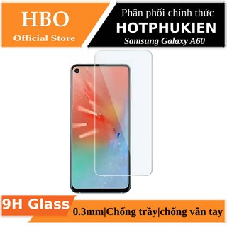 Miếng dán kính cường lực cho Samsung Galaxy A60 hiệu HBO (độ cứng 9H) - hàng chính hãng