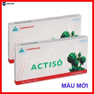 Atiso dạng ống uống 10m lx 10 tuýp [ COMBO 2 HỘP ] Actiso Ladophar Đà Lạt Lâm Đồng Loại Thơm Ngon - Bách Hoá Bảo Anh