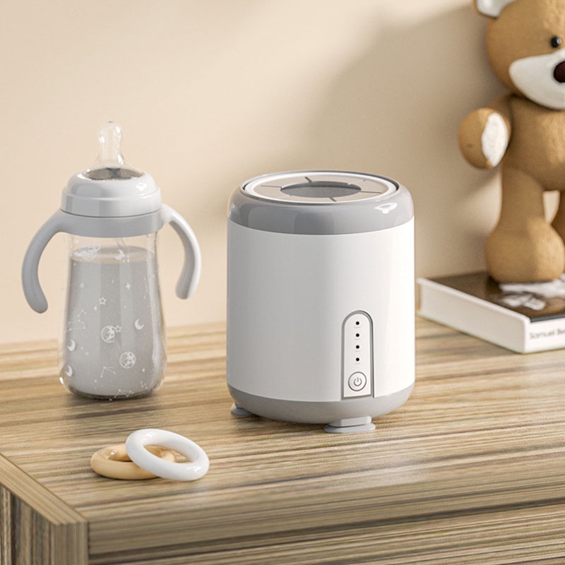 JIASHI Máy lắc sữa trẻ em bằng điện hoàn toàn tự động có thể sạc lại bình sữa sữa bột máy trộn sữa điều chỉnh sữa máy