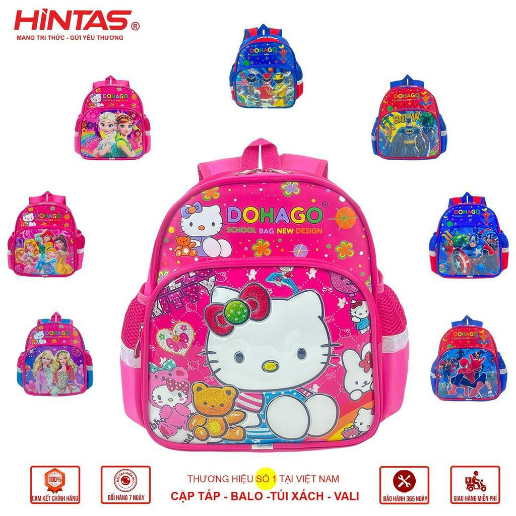 Balo học sinh / cặp táp trẻ em cấp 1 Dành Cho Cả Bé Trai, Bé Gái - Bảo Hành Chính Hãng 1 Năm DOHAGO BLHS 003