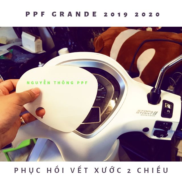 PPF Grande 2019 2020 miếng dán bảo vệ mặt đồng hồ xe Yamaha Grande