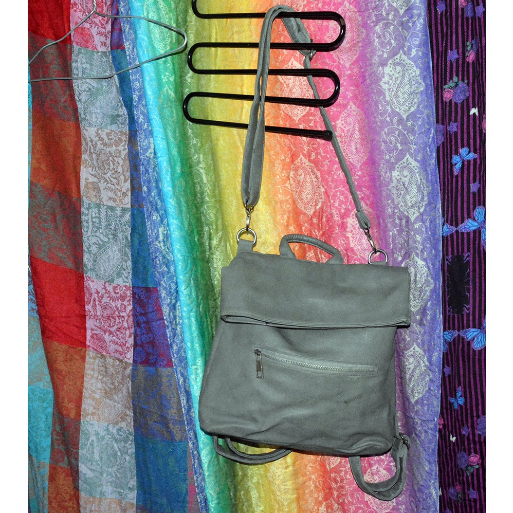 Balo da Hàn Quốc 3 cách đeo thanh lý, du lich, a4 36x34