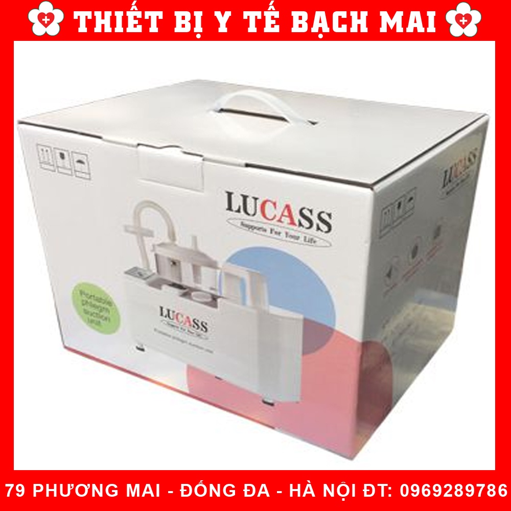 Máy Hút Dịch Đờm Mũi Họng 1 Bình LUCASS SS-6A