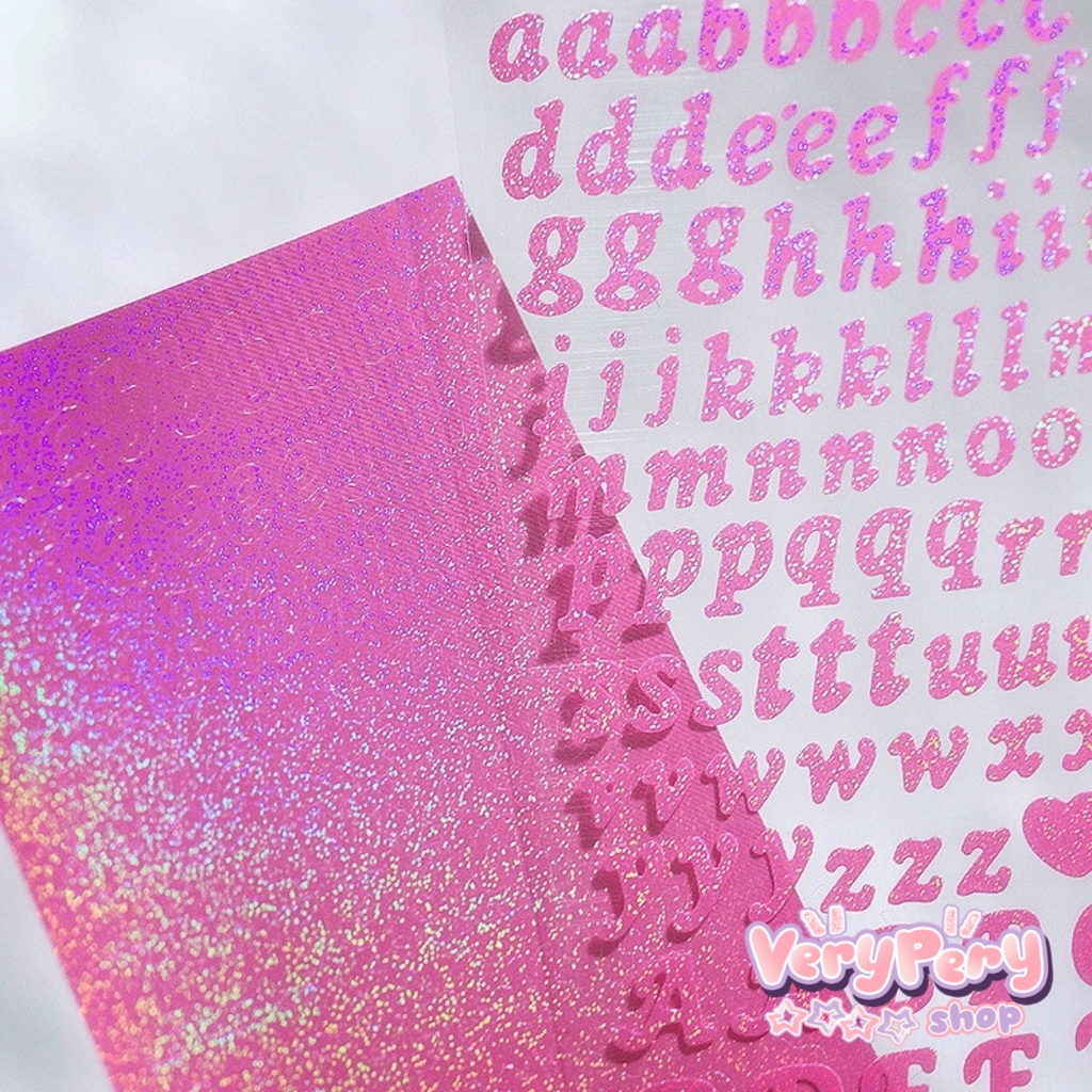 Tấm Sticker Trang Trí Album Sổ Tay/ Decor Toploader/ Làm Bulletjournal