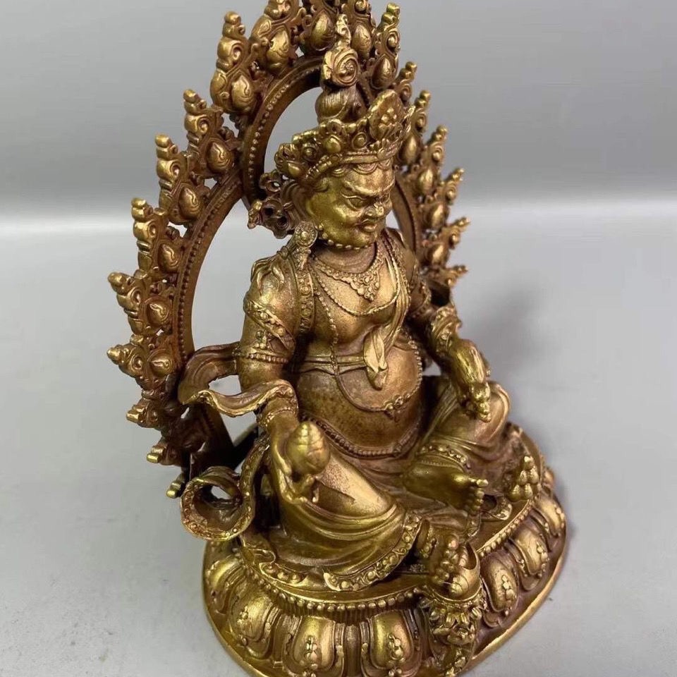 Tôn tượng Zdambala 11cm - Pháp khí Mật tông - Phật giáo Tây Tạng