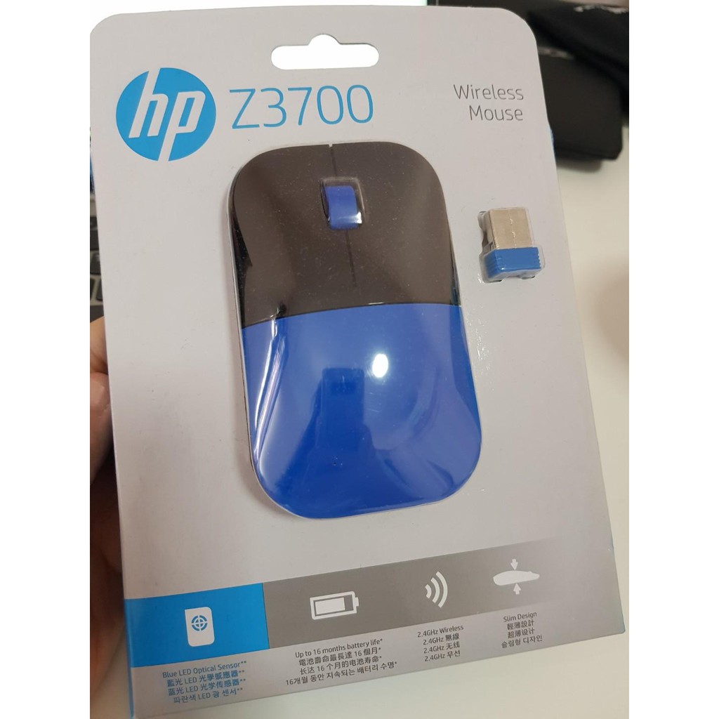 Chuột Máy Tính Không Dây Kết Nối USB HP Z3700