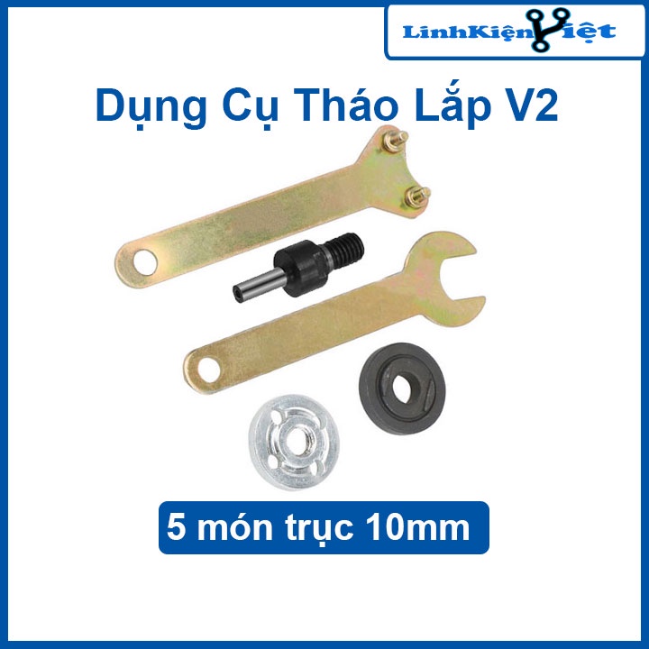 Bộ Trục Cắt 10mm Và Dụng Cụ Tháo Lắp V2