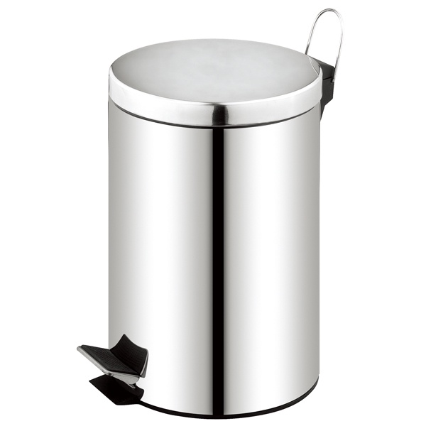 THÙNG RÁC TRÒN INOX ĐẠP CHÂN VINAMOP: 5L , 12L , 20L - HÀNG CHÍNH HÃNG VINAMOP