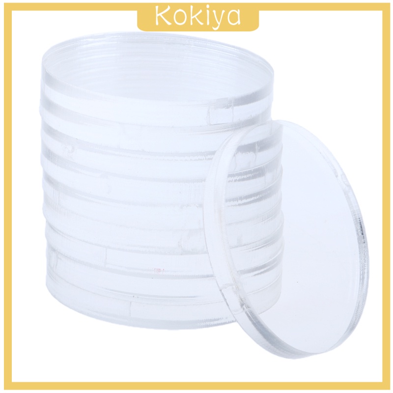 Set 10 đế trưng bày mô hình bằng acrylic chất lượng cao