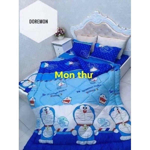 Sét chăn phao dầy dặn 5 món siêu xinh