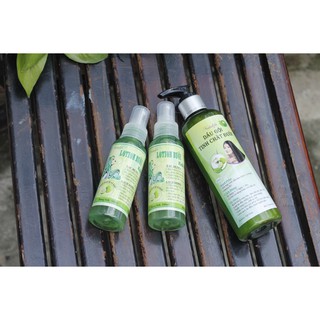 Bộ 1 Dầu gội và 2 xịt bưởi Natulife