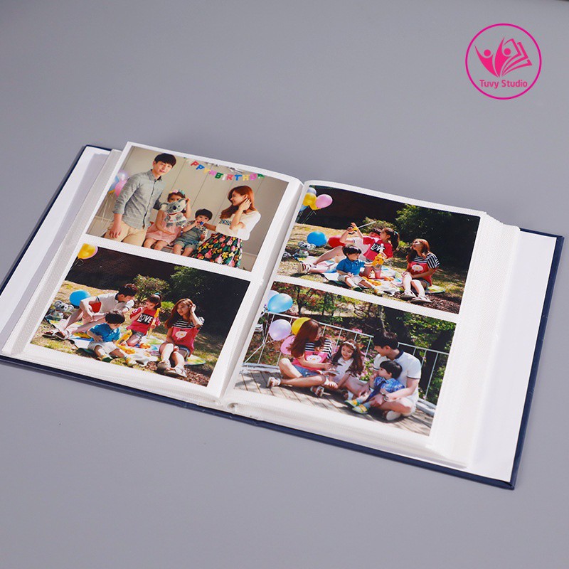 Album ảnh 9x12 đựng 200 tấm bìa giấy cứng đẹp siêu cute để ảnh cho con, ảnh gia đình, làm quà tặng tại Tú Vy Studio