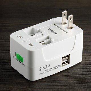 Ổ cắm du lịch đa năng có 02 cổng USB