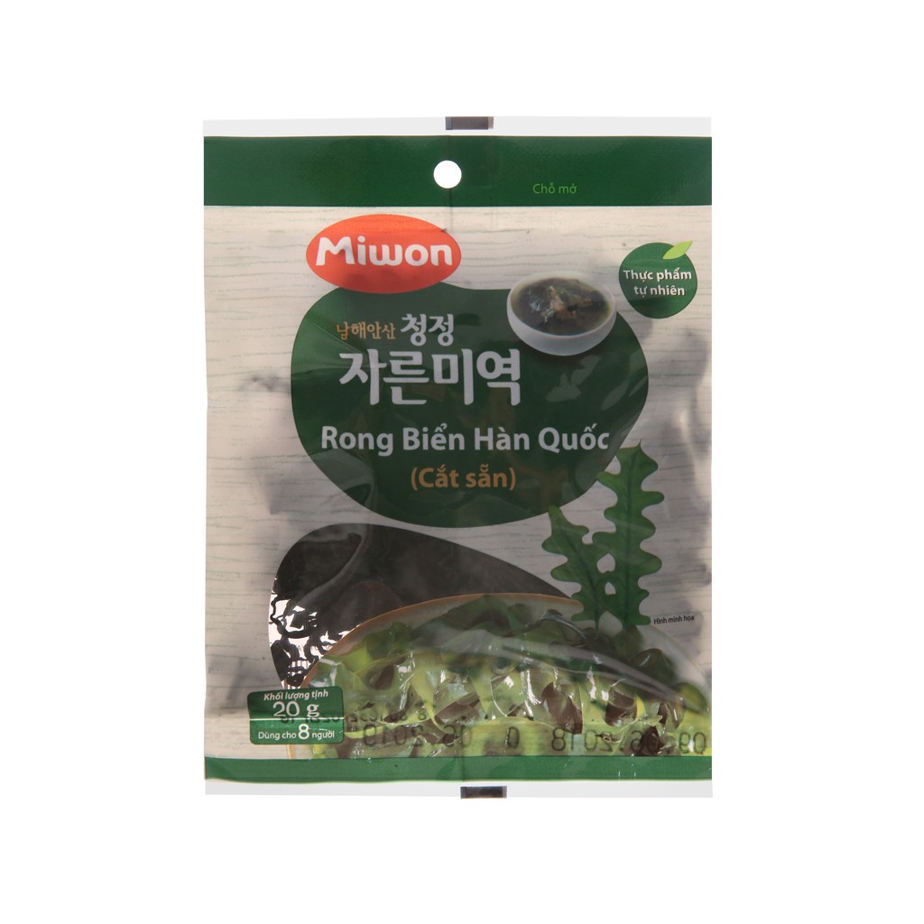 Rong biển Miwon cắt sẵn 20g