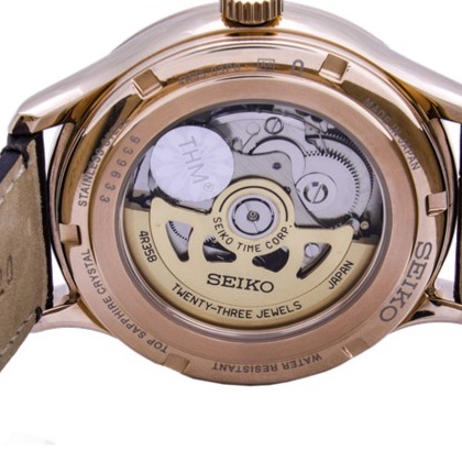 Đồng hồ cơ nam Seiko SRPD42J1 kính Sapphire chống xước, chống nước 3 ATM. dây da thời trang cao cấp chính hãng Nhật Bản