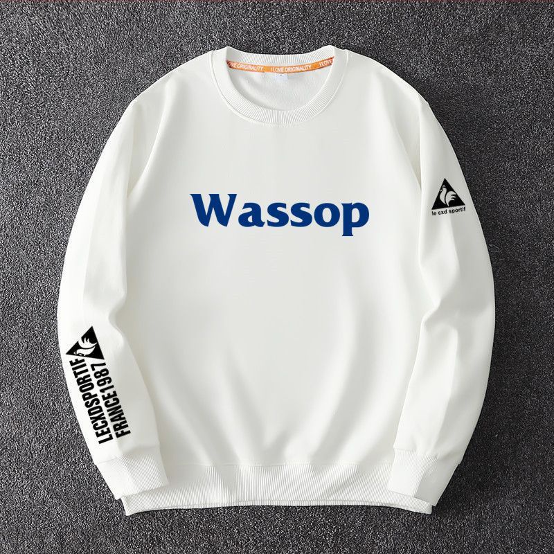 Áo Sweater Thể Thao Dáng Suông Năng Động Thời Trang Phong Cách Hồng Kông Cho Nam