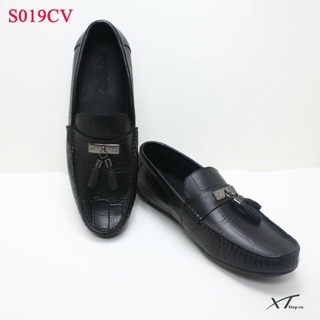 Giày lười nam da bò thật mã s019cv