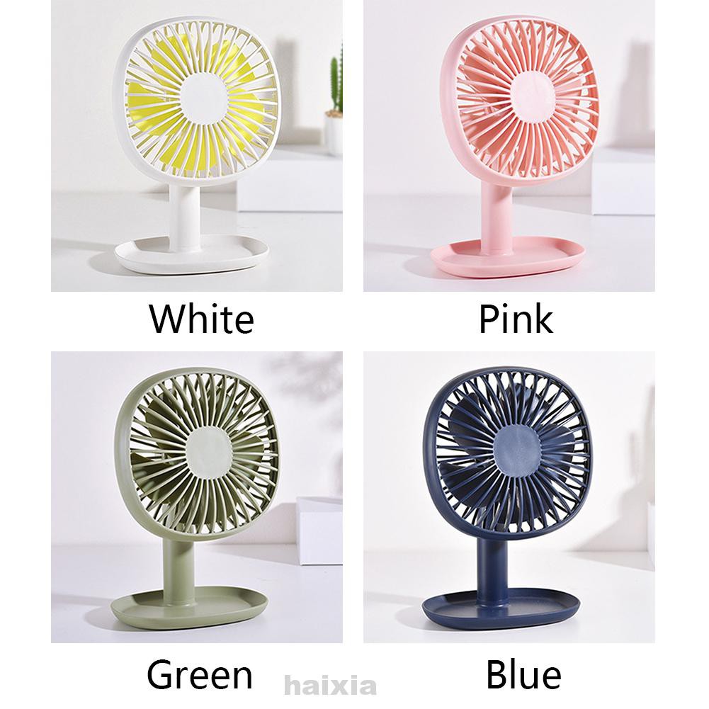 Battery Operated Desktop Mini Speed Adjustable USB Fan