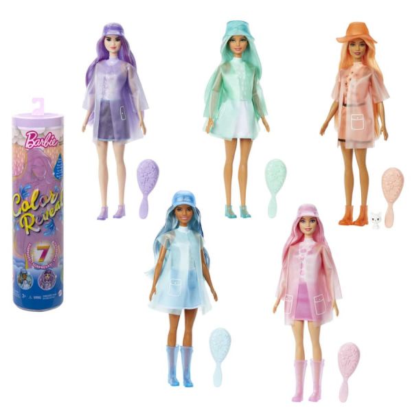 Búp bê Barbie Chelsea đổi màu trong nước - Phiên bản Rain & Shine