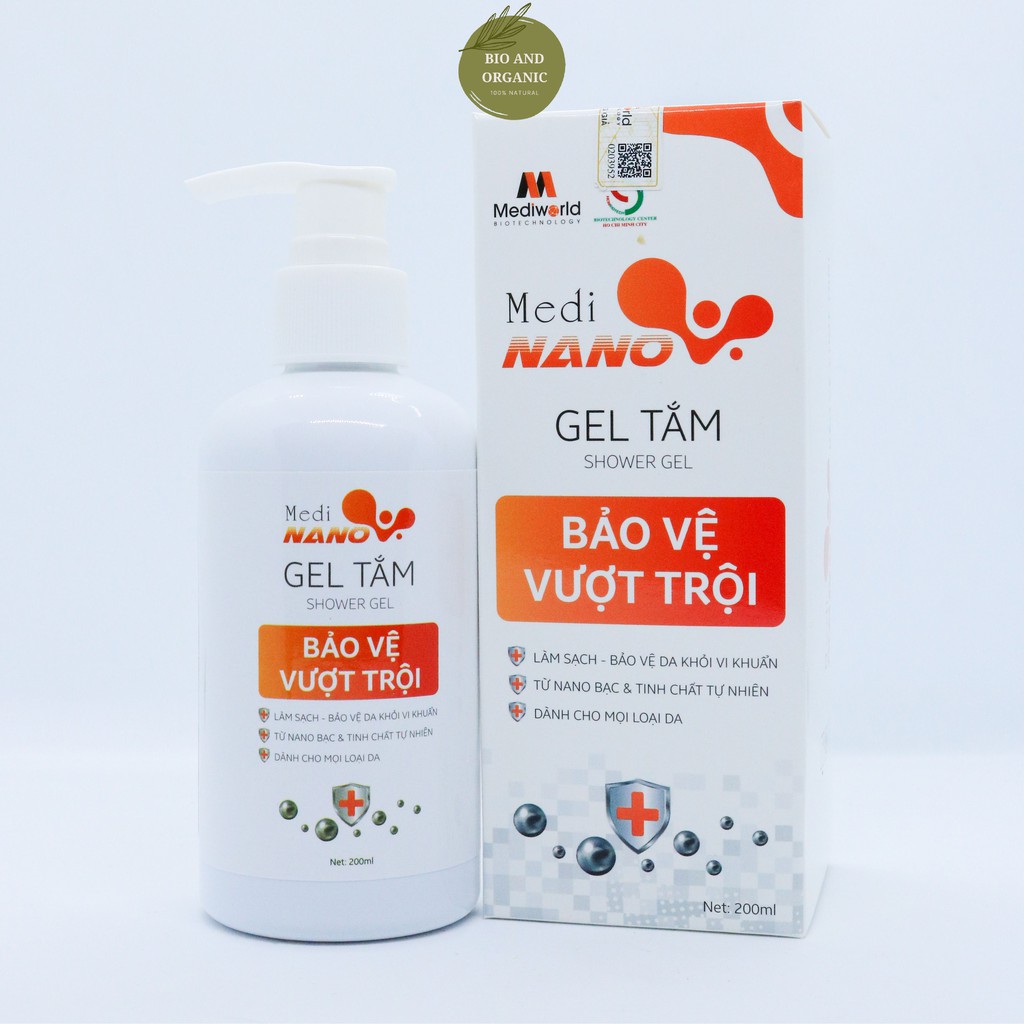 Bảo vệ vượt trội và nuôi dưỡng làn da Gel Tắm MediNano | BigBuy360 - bigbuy360.vn