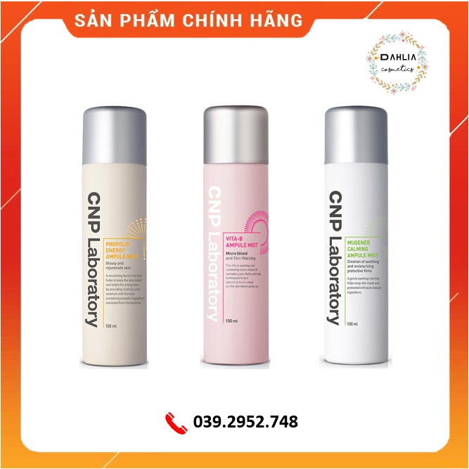Tổng hợp xịt khoáng CNP Laboratory Ampule Mist