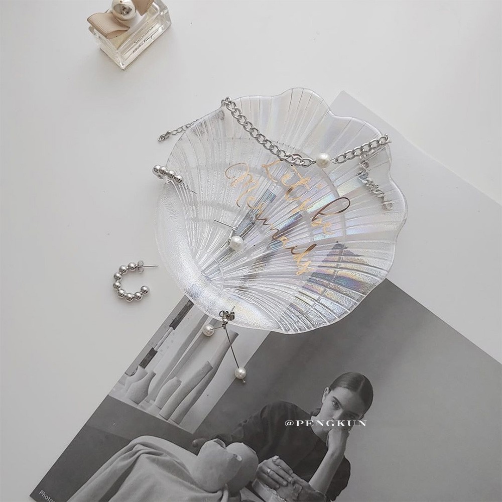 Dĩa đựng hình vỏ sò độc đáo