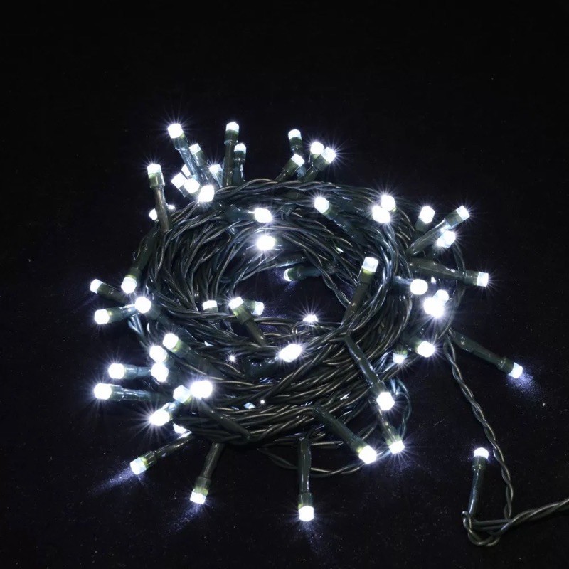 50met Dây đèn Led trang trí cây ngoài trời siêu dài