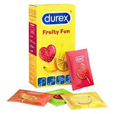 Bill Úc - Bao cao su Durex Fruity Fun Condoms hộp 10c