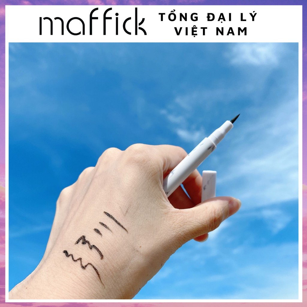 Bút Kẻ Mắt Nội Địa Trung Chống Nước Nhanh Khô Lameila Km13 Vỏ Bạc LKMN1