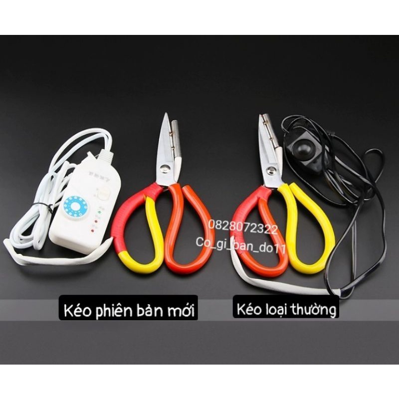 Kéo Cắt Nhiệt Giúp Vải Không Bị Tưa.