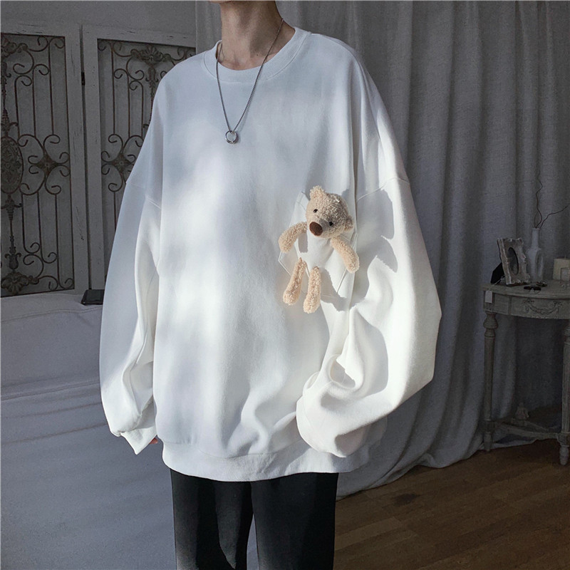 Áo Thun Nam Dài Tay Cổ Tròn Thời Trang Hàn Quốc