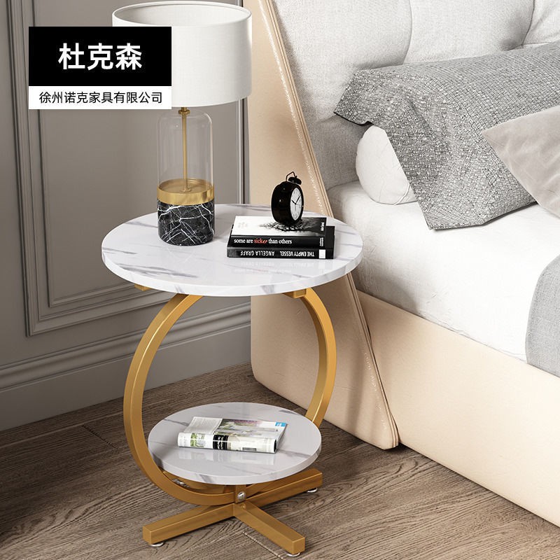 ✎♧Bàn cà phê nhỏ đơn giản phòng khách căn hộ chung cư mini trà tròn ngủ đầu giường sofa tủ bên cạnh