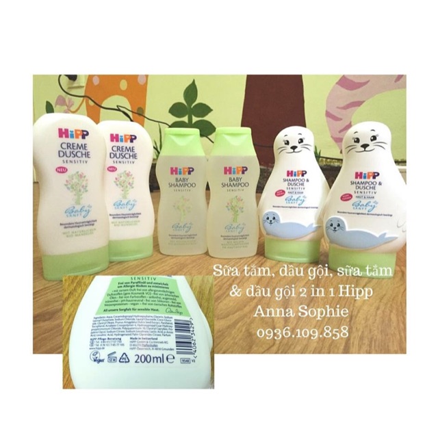 Sữa tắm Hipp