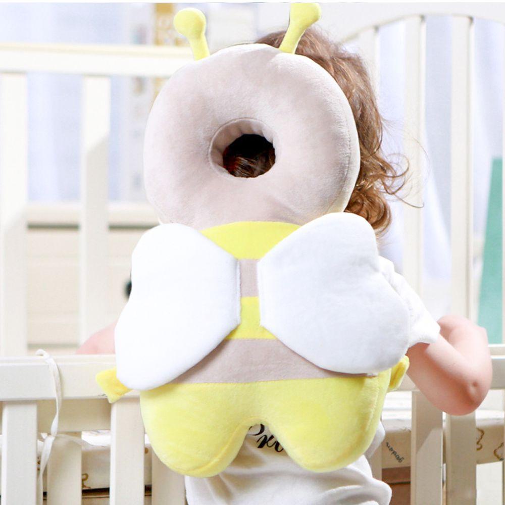 JARRED Gối Ngủ Bảo Vệ Đầu Cho Bé Từ 1-3 Tuổi Bằng Cotton PP Hình Chú Ong Dễ Thương