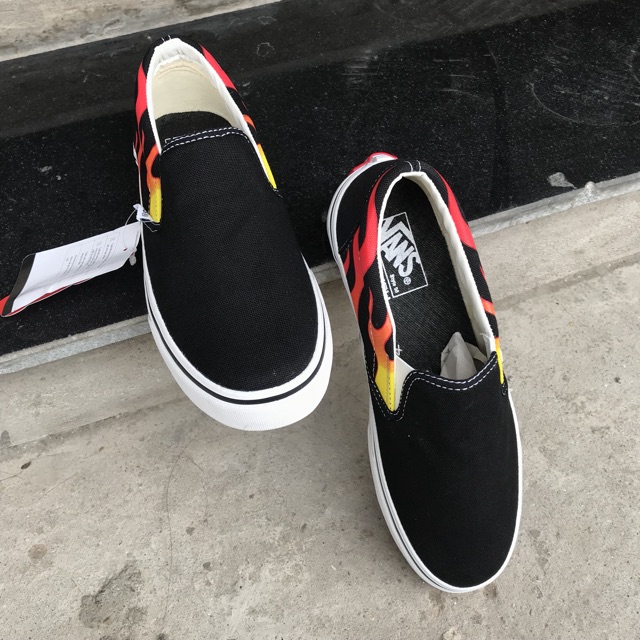 VANS SLIP-ON LỬA [FULL BOX]