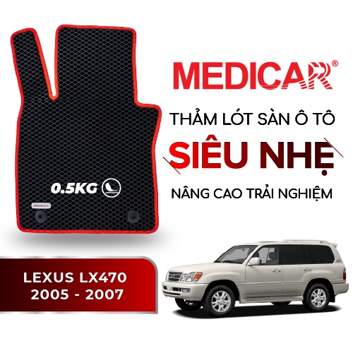 MEDICAR - Thảm Lót Sàn ô tô Lexus LX470 (2008 - 2012)