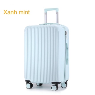Vali xanh mint, Hồng size 24